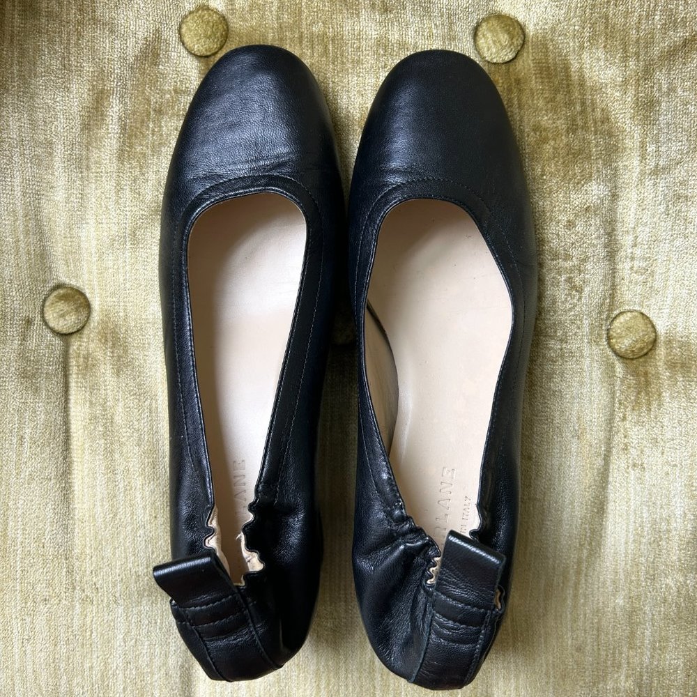 Everlane The Day Heel black leather made in italy 7.5 - Picture 10 of 12